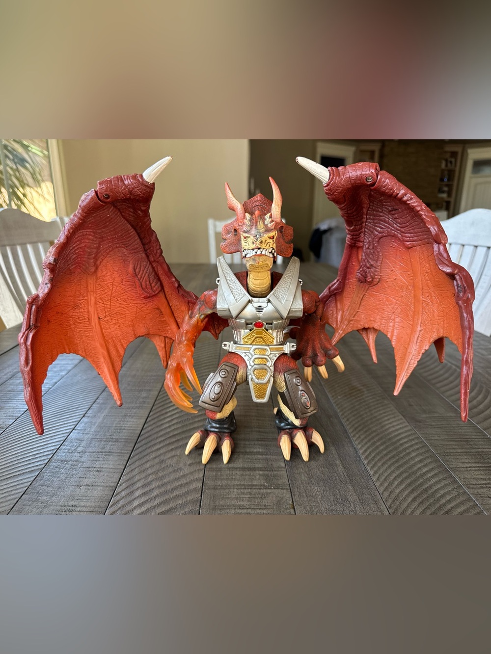 2003 Hasbro Duel Masters Mitsu-Kids Wizards"Bolshack Dragon" Action Figure